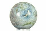 Polished Ocean Jasper Sphere - Madagascar #283705-1